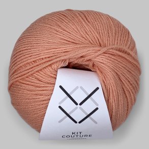 Kit Couture - Wool Cotton - Uld og bomuldsgarn - Fersken 7847 - 50g
