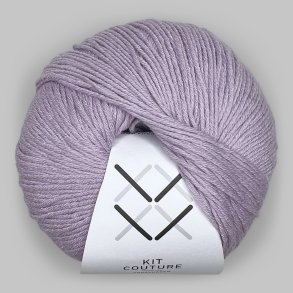 Kit Couture - Wool Cotton - Uld og bomuldsgarn - Lys Syren 7849 - 50g