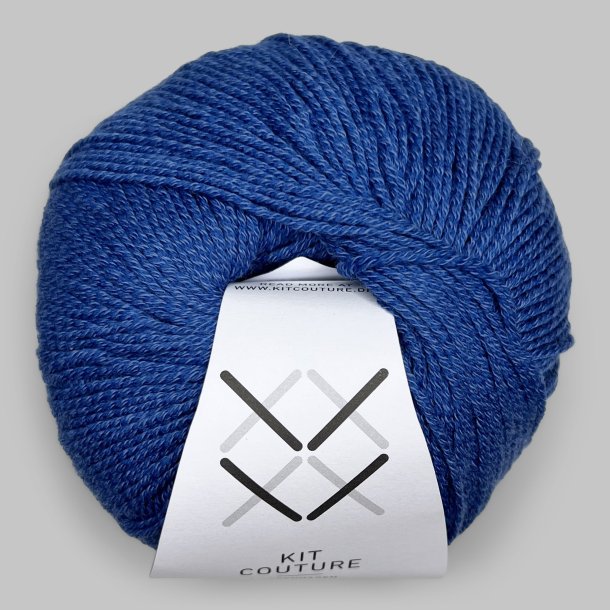 Kit Couture - Wool Cotton - Uld og bomuldsgarn - Bl� 7852 - 50g