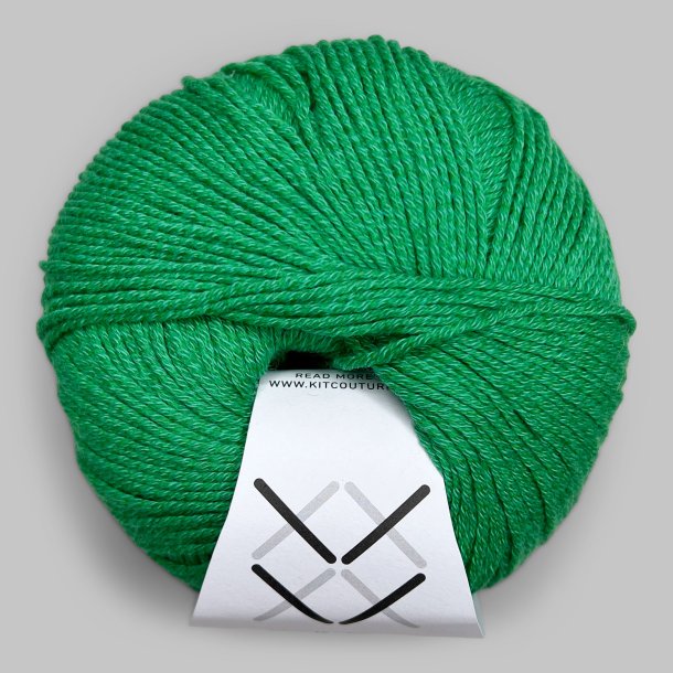 Kit Couture - Wool Cotton - Uld og bomuldsgarn - Gr�n 7853 - 50g