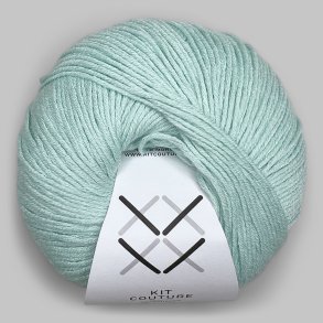 Kit Couture - Wool Cotton - Uld og bomuldsgarn - Mint 7855 - 50g