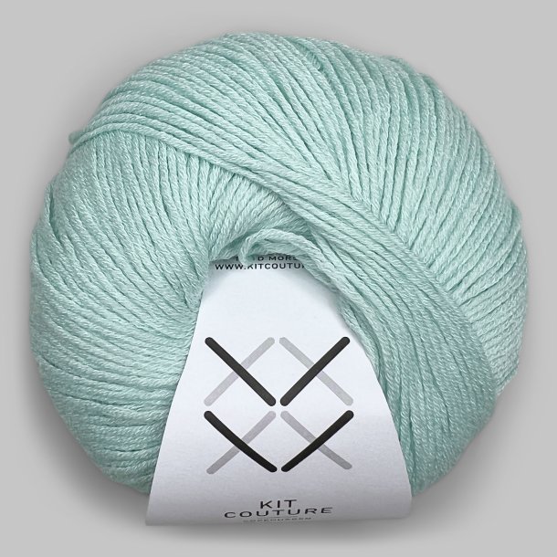 Kit Couture - Wool Cotton - Uld og bomuldsgarn - Mint 7855 - 50g