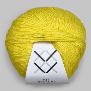 Kit Couture - Wool Cotton - Uld og bomuldsgarn - Gul 7856 - 50g