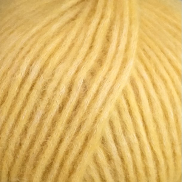 CaMaRose - Snefnug - Alpaca/Merino/Bomuldsgarn - Citrongul 7862 - 50g