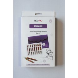 KnitPro Symfonie Deluxe udskiftbar rundpindest 3,5 - 8mm