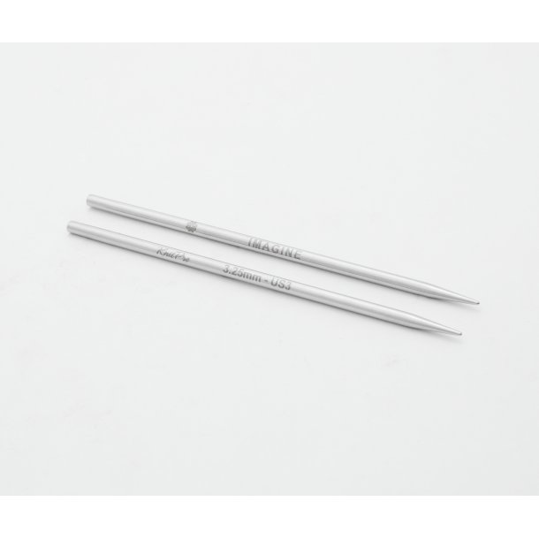 KnitPro Mindful Lace udskiftbar rundpind - Rustfrit st�l - 3,25mm