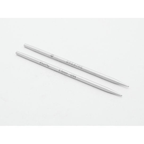 KnitPro Mindful Lace udskiftbar rundpind - Rustfrit st�l - 3,5mm