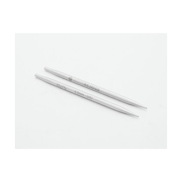 KnitPro Mindful Lace udskiftbar rundpind - Rustfrit st�l - 4,5mm