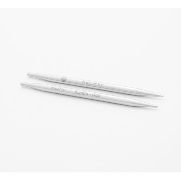 KnitPro Mindful Lace udskiftbar rundpind - Rustfrit st�l - 5,5mm