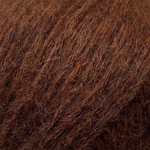 CaMaRose - Snefnug Natur - Alpaca/Merino/Bomuldsgarn - Kaffe 7918 - 50g