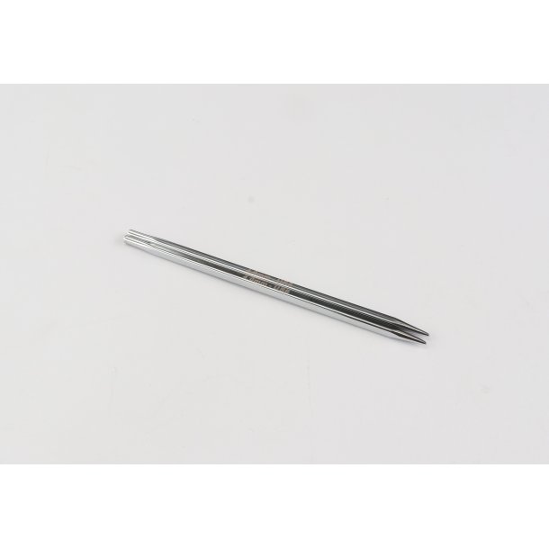 KnitPro - Nova Cubics 4-kantede udskiftbare rundpinde - Metal - 11,6cm