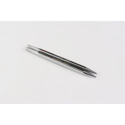 KnitPro - Nova Cubics 4-kantede udskiftbare rundpinde - Metal - 11,6cm