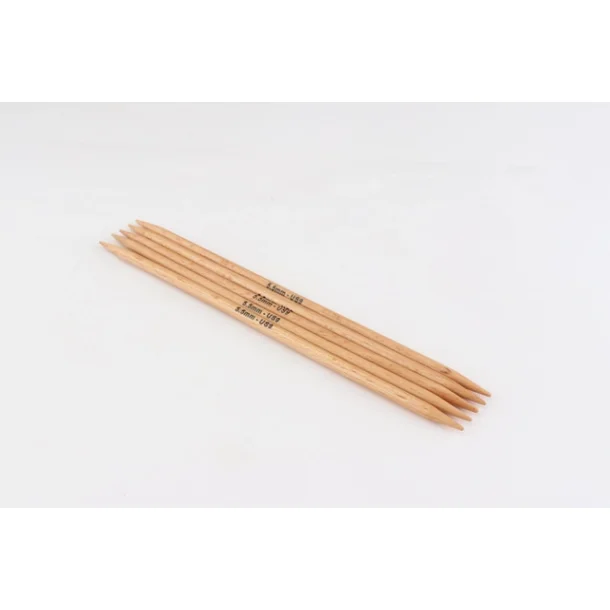 KnitPro - Str�mpepinde i b�g - 20cm - 5 stk.