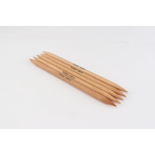 KnitPro - Str�mpepinde i b�g - 20cm - 5 stk.