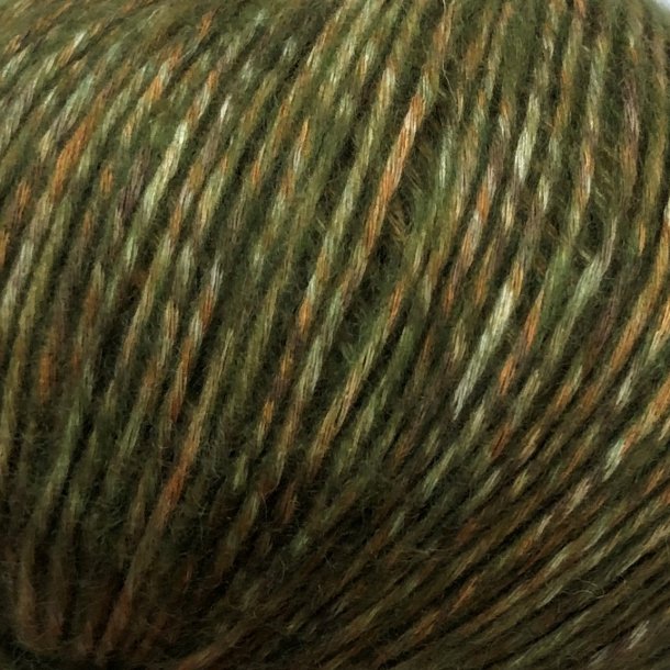 CaMaRose - H�st - Bomuld/uld og cashmere garn - Mosgr�n 8210 - 50g