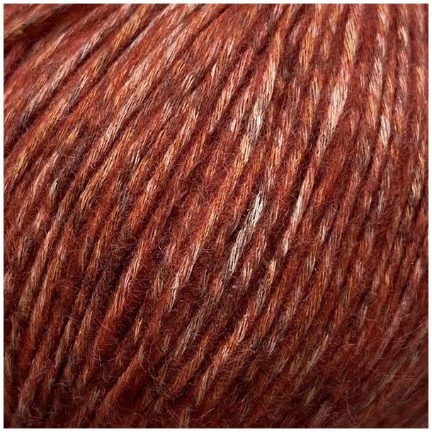 CaMaRose - H�st - Bomuld/uld og cashmere garn - Br�ndt Orange 8220 - 50g