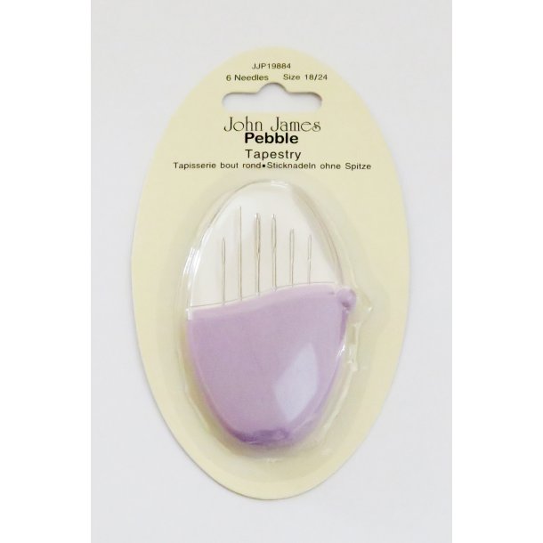 Pebble Stramajnle uden spids i str. 18/24 - 6 stk.