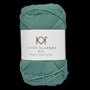 Karen Klarbk - 8/4 kologisk bomuldsgarn - Dark Green Ocean 0096 - 50g