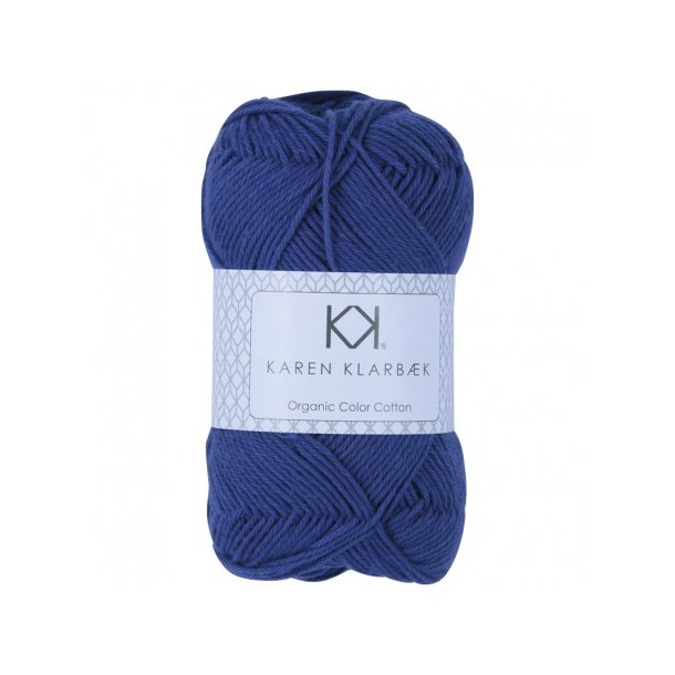 Karen Klarbk - 8/4 kologisk bomuldsgarn - Dark Lavender 0054 - 50g