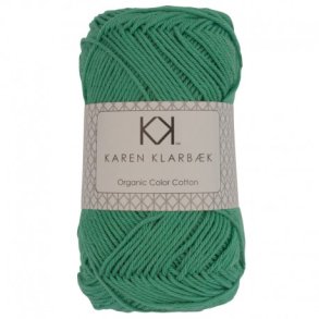 Karen Klarbk - 8/4 kologisk bomuldsgarn - Dark Mint 0016 - 50g