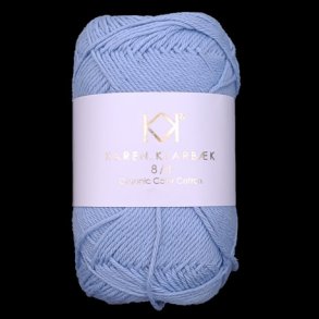 Karen Klarbk - 8/4 kologisk bomuldsgarn - Light Lavender 0093 - 50g