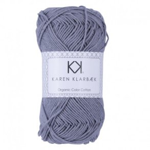 Karen Klarbk - 8/4 kologisk bomuldsgarn - Medium Grey 0062 - 50g