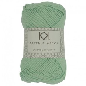 Karen Klarbk - 8/4 kologisk bomuldsgarn - Mint Green 0013 - 50g