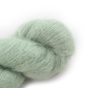 Cowgirlblues - Fluffy Mohair garn Solids - Sage - 100g