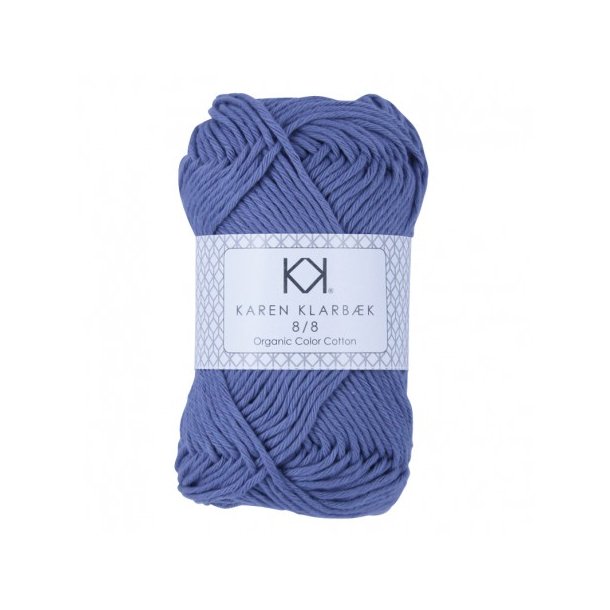Karen Klarbk - 8/8 kologisk Bomuldsgarn - Lavender 1023 - 50g 