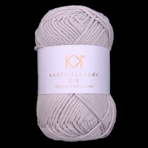 Karen Klarbk - 8/8 kologisk Bomuldsgarn - Old Linen 1033 - 50g 