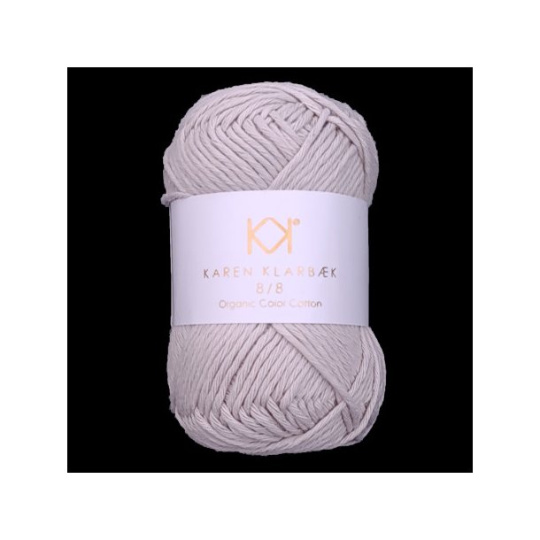 Karen Klarbk - 8/8 kologisk Bomuldsgarn - Old Linen 1033 - 50g 