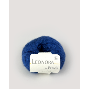 Permin - Leonora - silke/uld/mohair garn - Royal Blue (08) - 25g