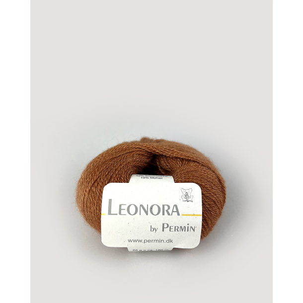 Permin - Leonora - silke/uld/mohair garn - Camel (15) - 25g
