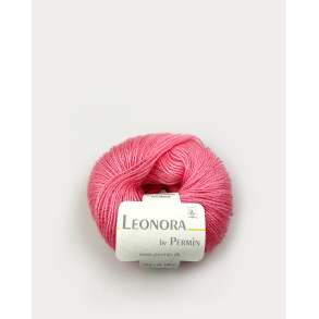 *Permin - Leonora - silke/uld/mohair garn - Bubble Gum (22) - 25g