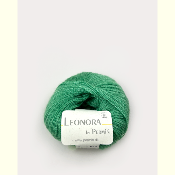 Permin - Leonora - silke/uld/mohair garn - Sportsgr�n (24) - 25g
