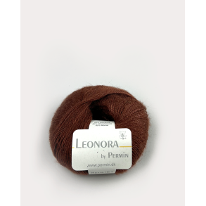 Permin - Leonora - silke/uld/mohair garn - Nutshell (29) - 25g