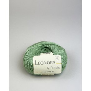 Permin - Leonora - silke/uld/mohair garn - Matcha (34) - 25g
