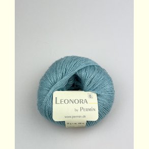 Permin - Leonora - silke/uld/mohair garn - Sommer sky (37) - 25g