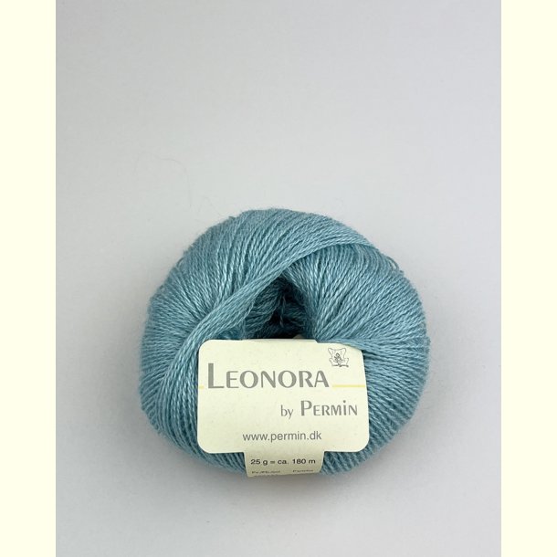 Permin - Leonora - silke/uld/mohair garn - Sommer sky (37) - 25g