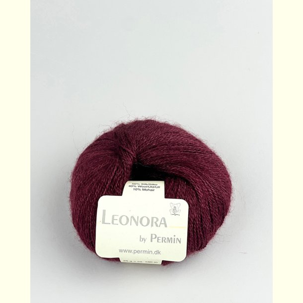 Permin - Leonora - silke/uld/mohair garn - Efter�rsb�r (40) - 25g