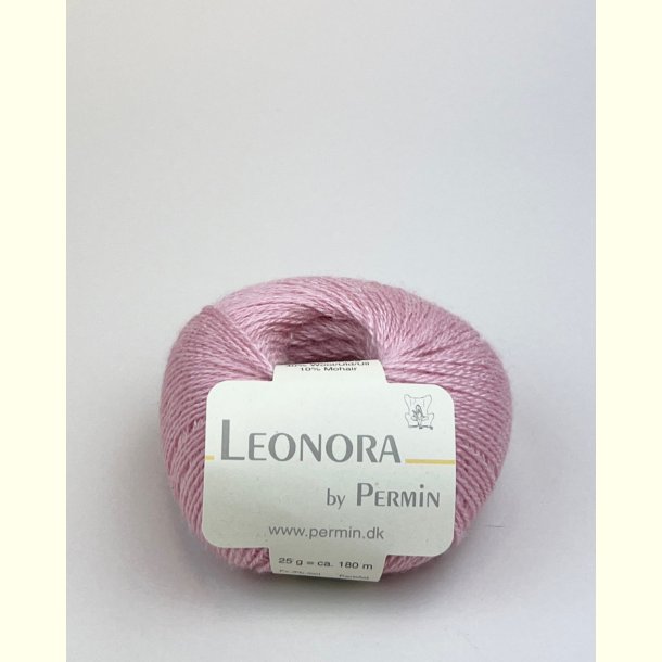 Permin - Leonora - silke/uld/mohair garn - Candyfloss (43) - 25g