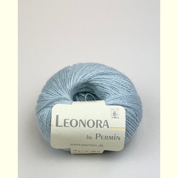 Permin - Leonora - silke/uld/mohair garn - Himmelbl� (45) - 25g