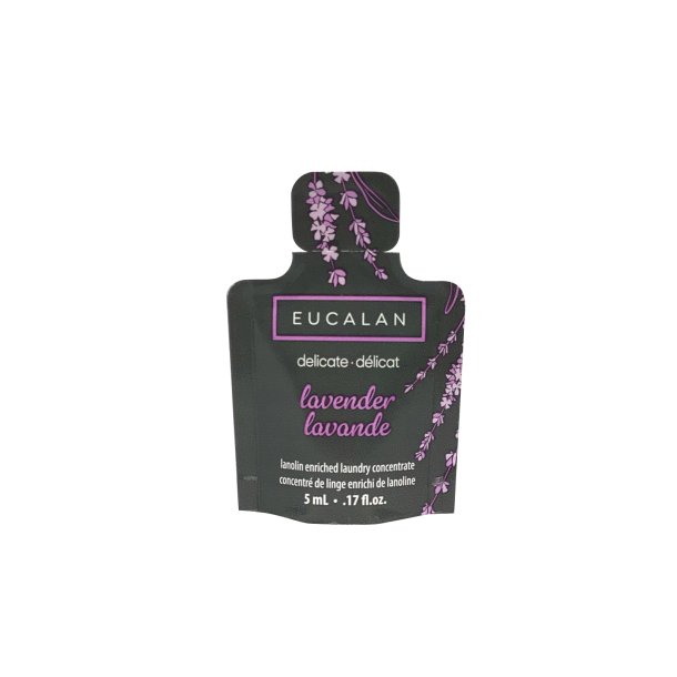 Eucalan uldsbe med lanolin - Lavendel - 5 ml