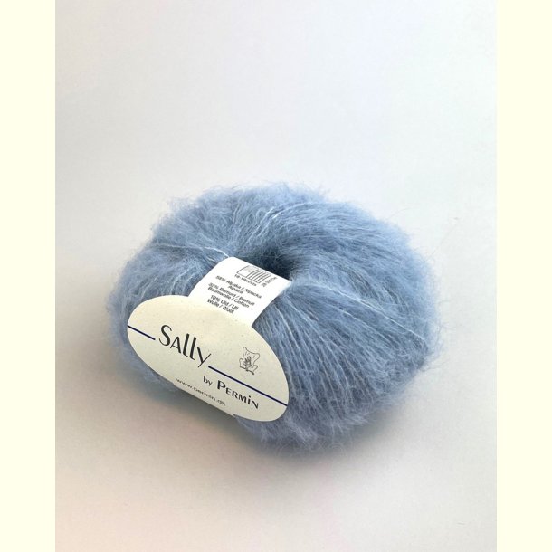 Permin - Sally - Alpaca, Merino og bomuldsgarn - Babybl� 01 - 50g
