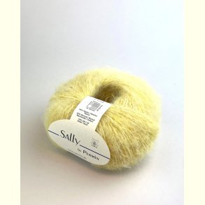Permin - Sally - Alpaca, Merino og bomuldsgarn - Solgul 05 - 50g