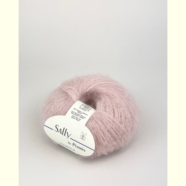Permin - Sally - Alpaca, Merino og bomuldsgarn - Rosenblade 07 - 50g