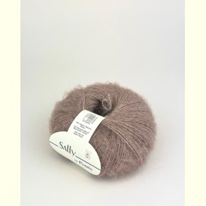 Permin - Sally - Alpaca, Merino og bomuldsgarn - Mocca Mousse 08 - 50g