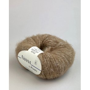 Permin - Nanna - Alpaca/Bomuld/Merino uldgarn - Lys Camel 08 - 50g