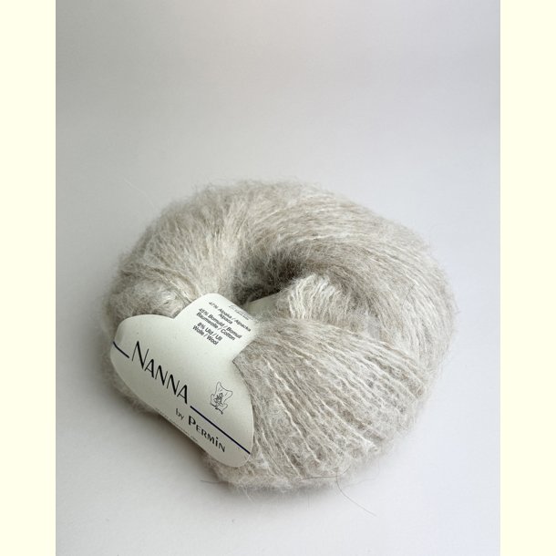 Permin - Nanna - Alpaca/Bomuld/Merino uldgarn - Marcipan 09 - 50g