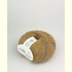 Permin - Nellie - alpaca/bomuld/uld garn - Gylden rav 17 - 50g